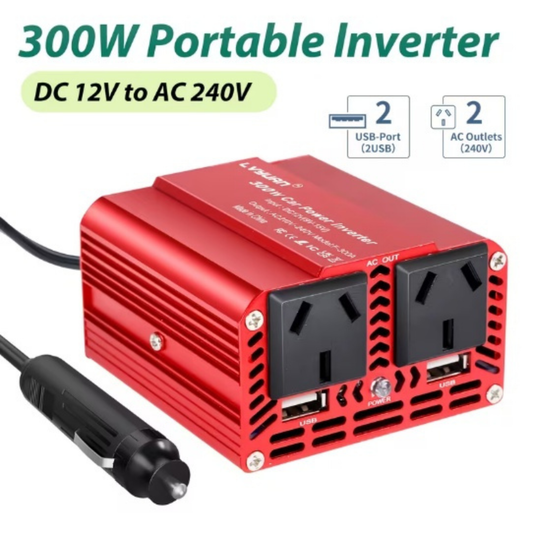 12V to 220V Car Power Inverter, 300W