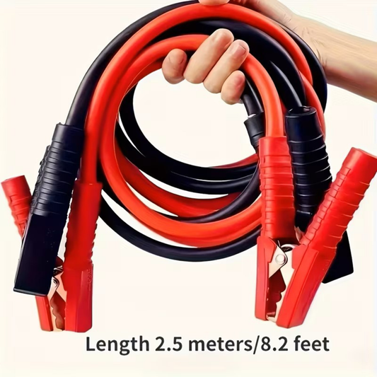 Heavy-Duty Car Battery Starter Cable Set
