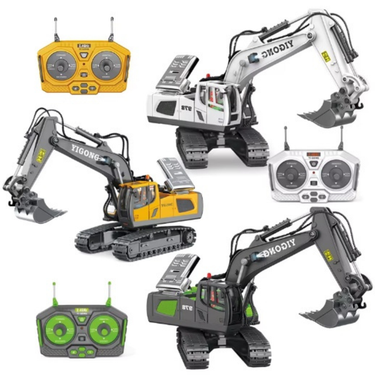 Samtoycn Remote Control Excavator Toy