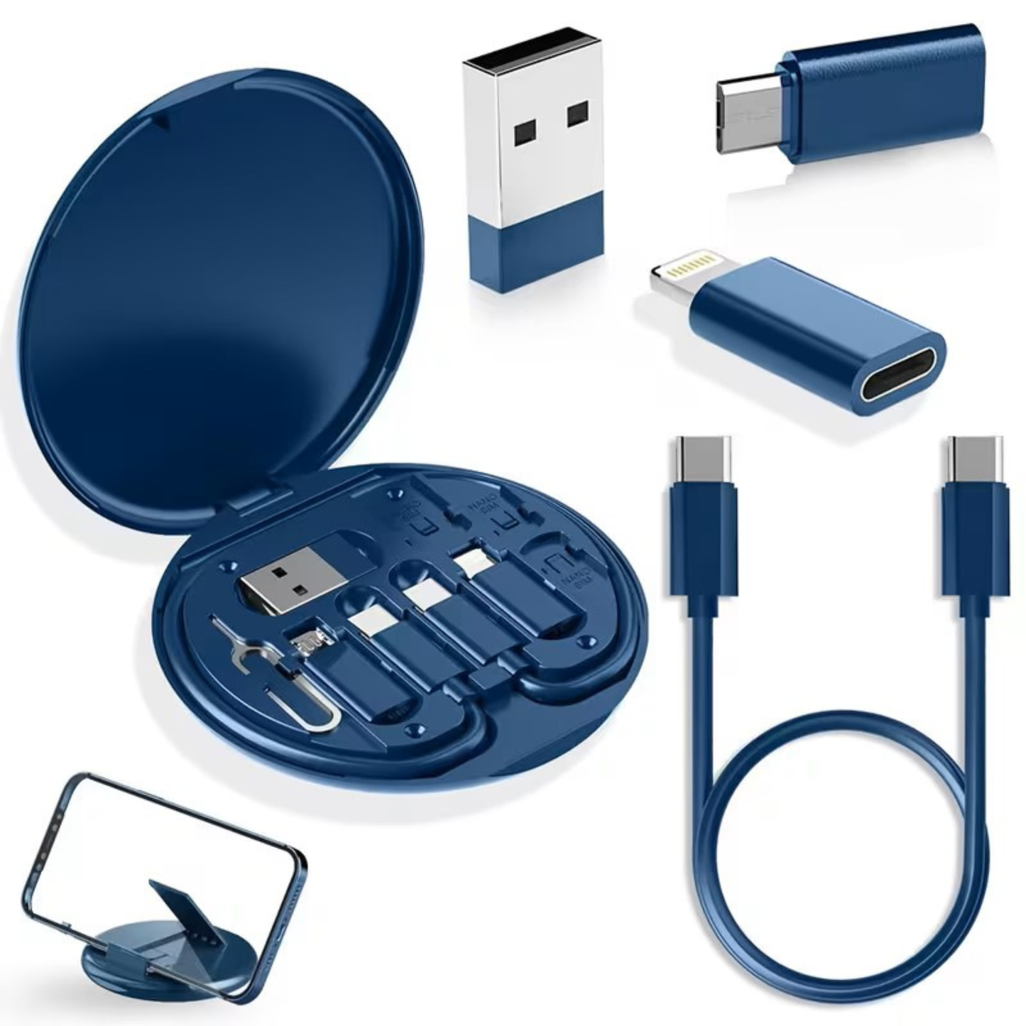 MFi Certified 65W Fast Charging Dual-Port Cable